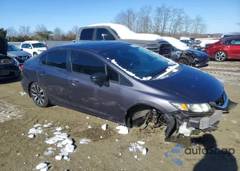 2015 Honda Civic Exl from USA, damaged, VIN 19XFB2F9XFE215570